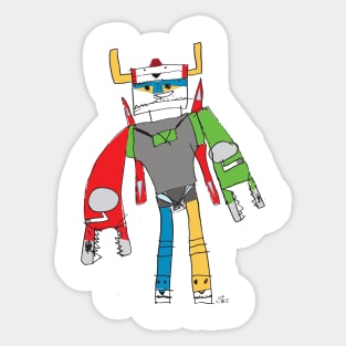 VOLTRON by The Supernatural Bear Sticker